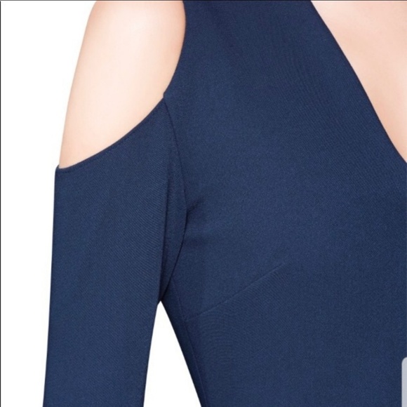 HP Alice and Olivia Exposed Cold Shoulder Dress - Picture 2 of 9